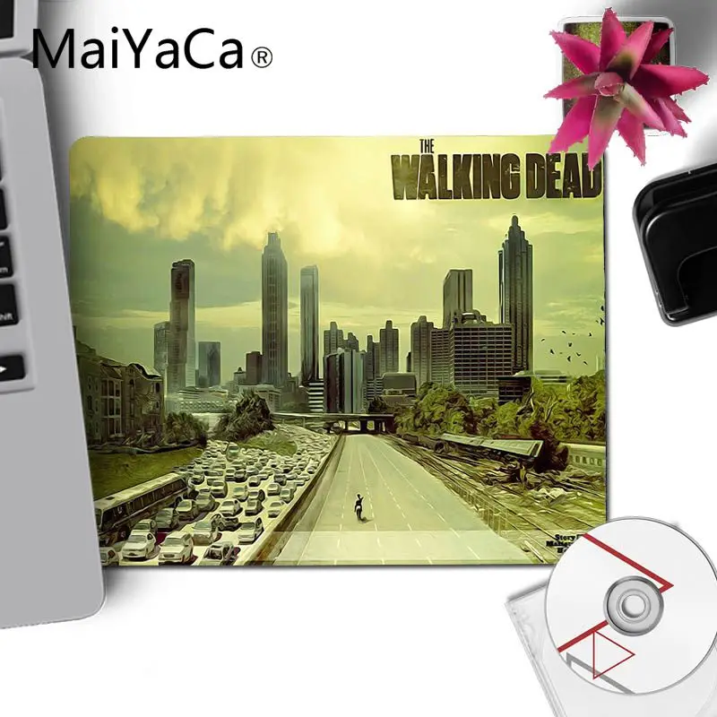 MaiYaCa The Walking Dead Computer Gaming Mouse mats Rubber PC mouse pad anime mousepads desk | Компьютеры и офис
