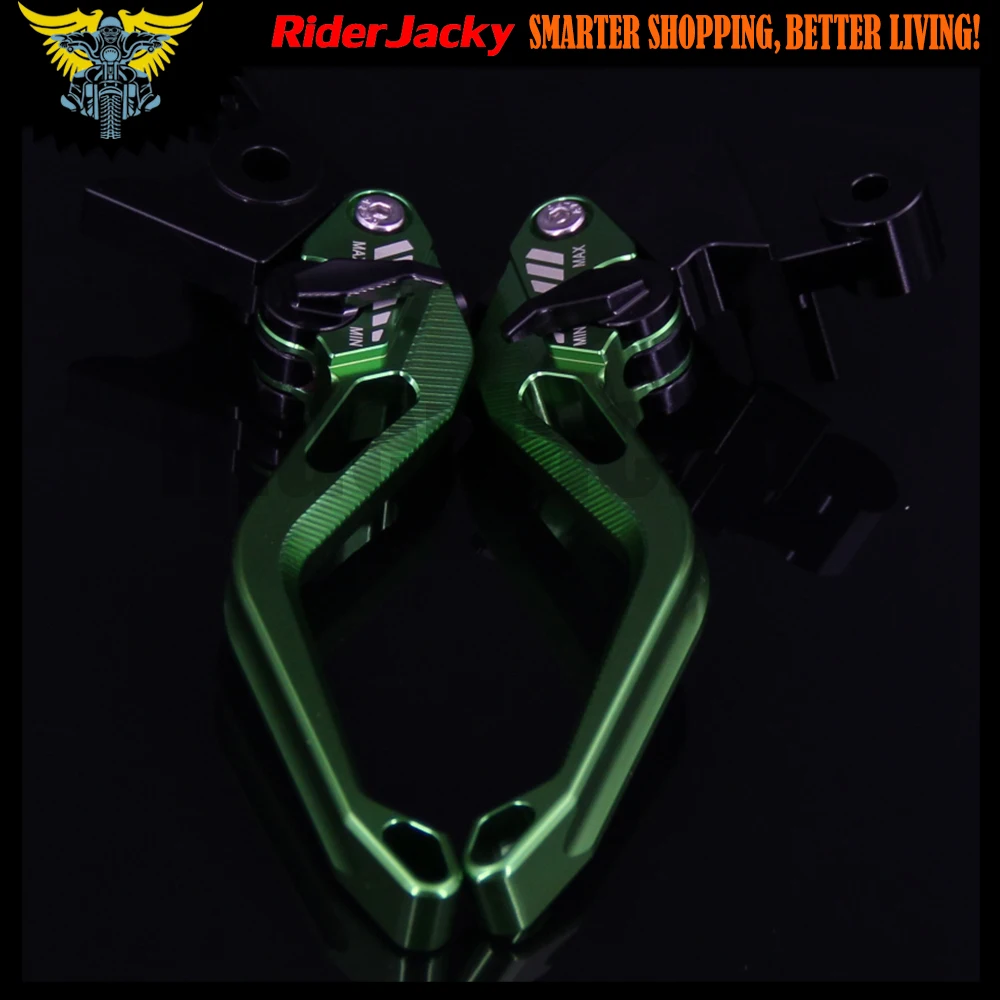 

3D Rhombus Hollow design For Kawasaki ZX10R/RR/KRT ZX 10R ZX-10R 2016-2018 2017 CNC Adjustable Motorcycle Brake Clutch Lever
