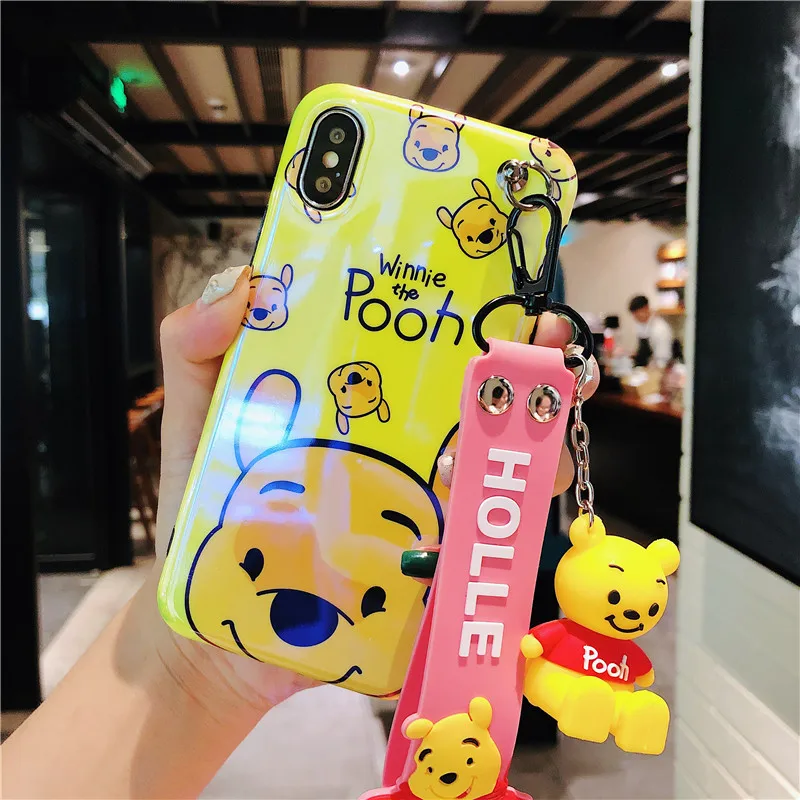 Милый чехол для huawei P30 мягкая задняя крышка с изображением поросенка Винни P20 pro