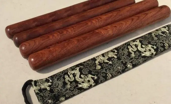 Деревянные стержни для линейки тай-чи из розового дерева палочки wushu king fu боевых