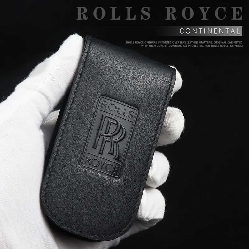 Чехол для ключей Rolls Royce Cullinan кожаный значок чехол SUV сумка с логотипом автомобиля