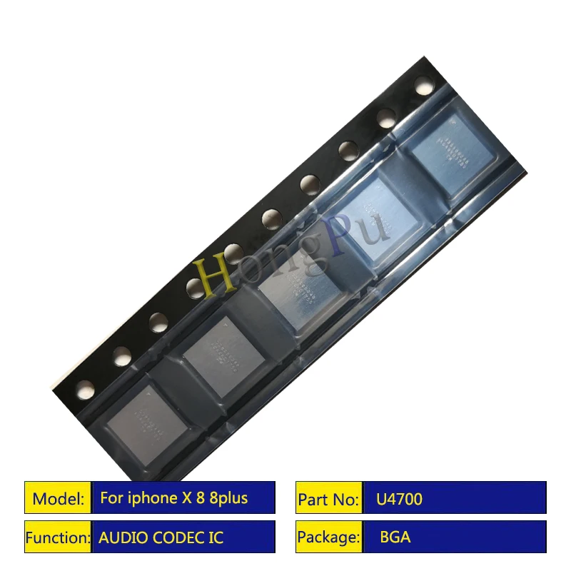 1-50 шт./лот 100% новый U4700 338S00248 для iphone X 8 8plus Большой аудио кодек чип IC | Мобильные
