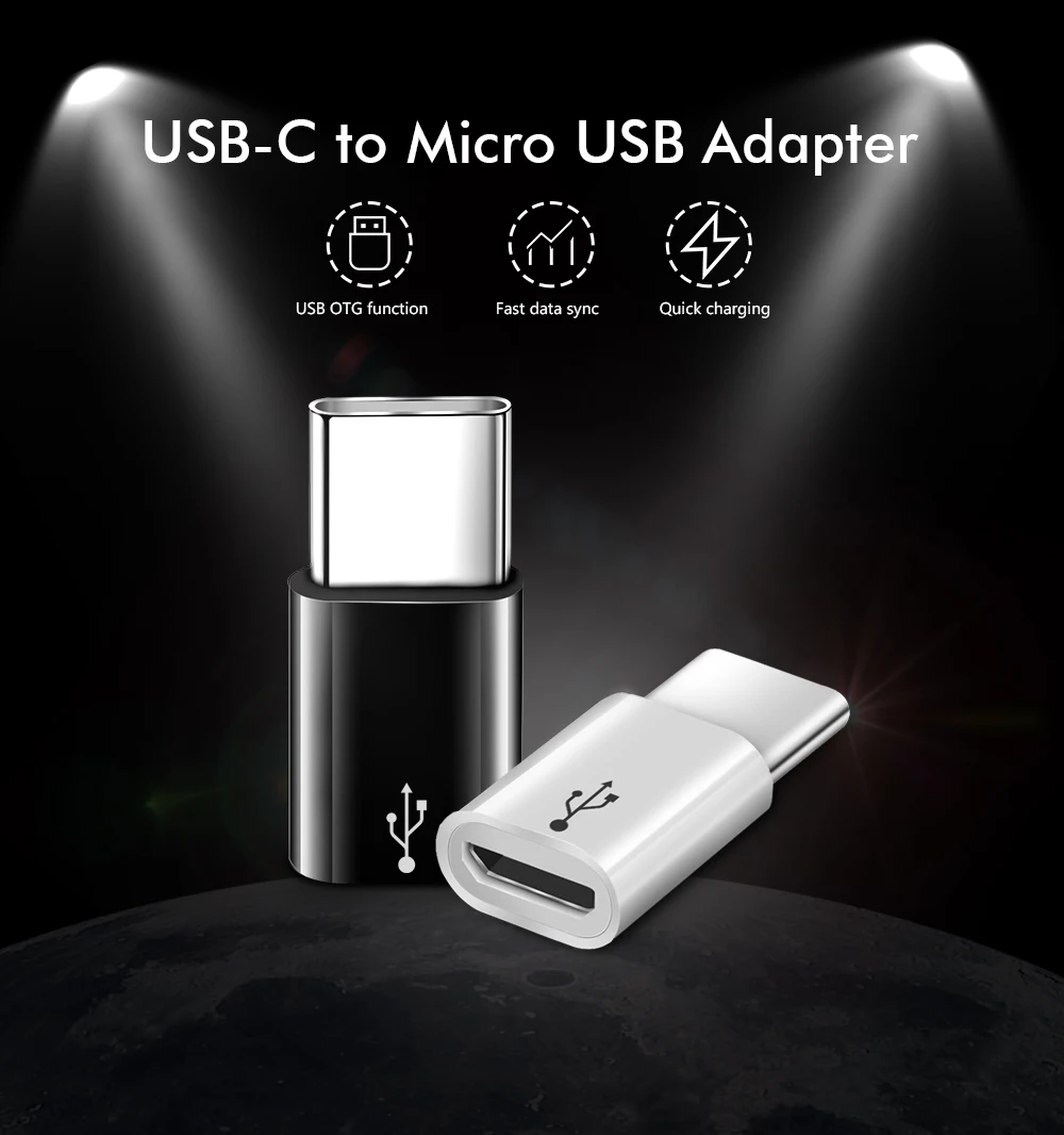 Адаптер Portefeuille mi cro Usb для type-C для huawei P9 plus mate 20 pro lite конвертер type c зарядное устройство для Xiaomi mi 5 6 8 redmi