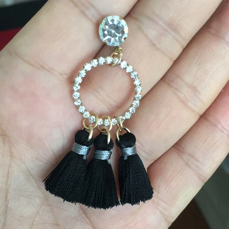 Женские серьги с кисточками Sehuoran Oorbellen 2018 Brinco Boho эффектные модные ювелирные