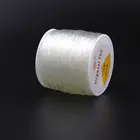 7 размеров, 0,5 ярдов, 0,8 дюйма, 1 мм, Яркая блестящая нить для изготовления ювелирных изделий, ожерелий, браслетов, аксессуаров сделай сам