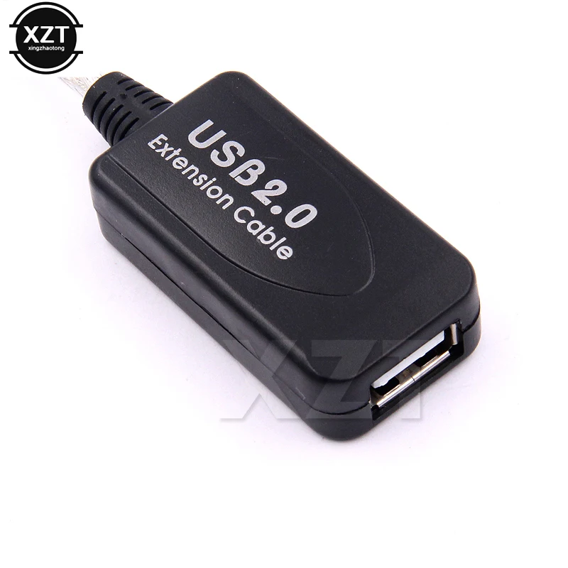 Горячая Распродажа 1 шт. 5 м USB 2 0 кабель Папа мама Активный ретранслятор