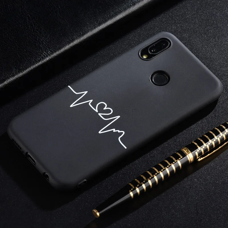 as the picture Для huawei P smart Plus Nova 3 3i Коврики 20 10 P20 Pro P9 P10 Lite чехол на Honor 7A 7C 9 10 Y5 Y6 Y7 Prime простые линии Чехол - Цвет: as the picture