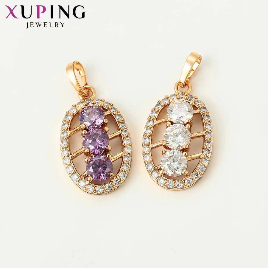 Xuping модное ожерелье с кулоном позолоченное для женщин популярный дизайн горячая