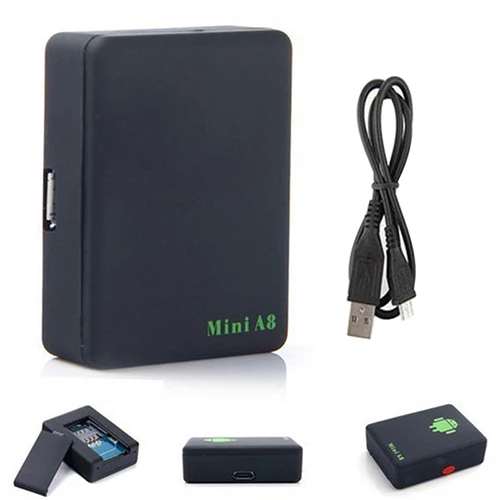 A8 GSM GPRS GPS LBS Глобальный локатор в реальном времени мини автомобиль для детей