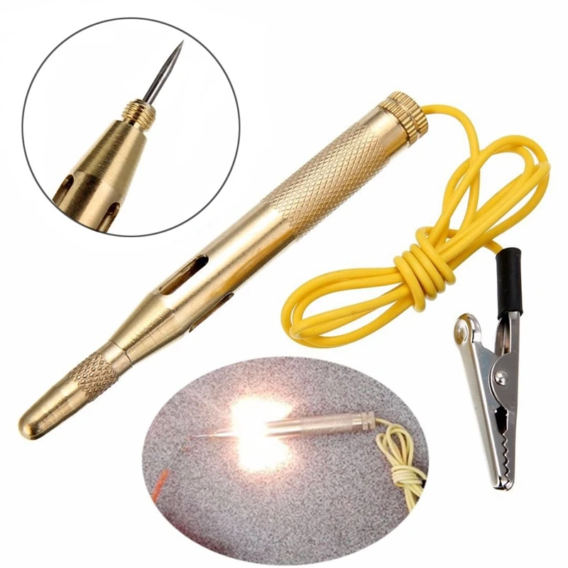 6V 12V 24V Car Light Tester Automotive Electrical Test Lamp Probe Repair Pen | Инструменты