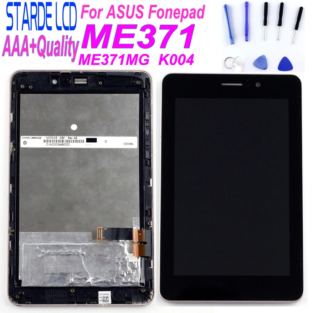 AAA + 7 дюймов для ASUS Fonepad ME371MG ME371 K004 ЖК дисплей матричный экран Сенсорная панель