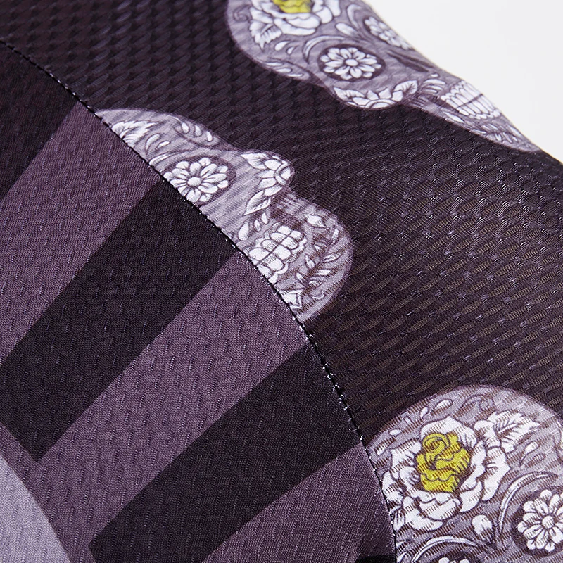 Мужская велосипедная рубашка KEMALOCE черная компрессионная майка с коротким