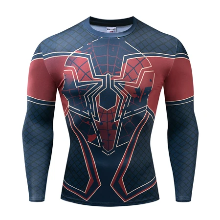Новинка Marvel футболка «Герой» 3d с длинным рукавом Мстители эндшпиль квантовое царство Мужская Футболка Harajuku уличная футболка унисекс Прямая - Цвет: CX-046