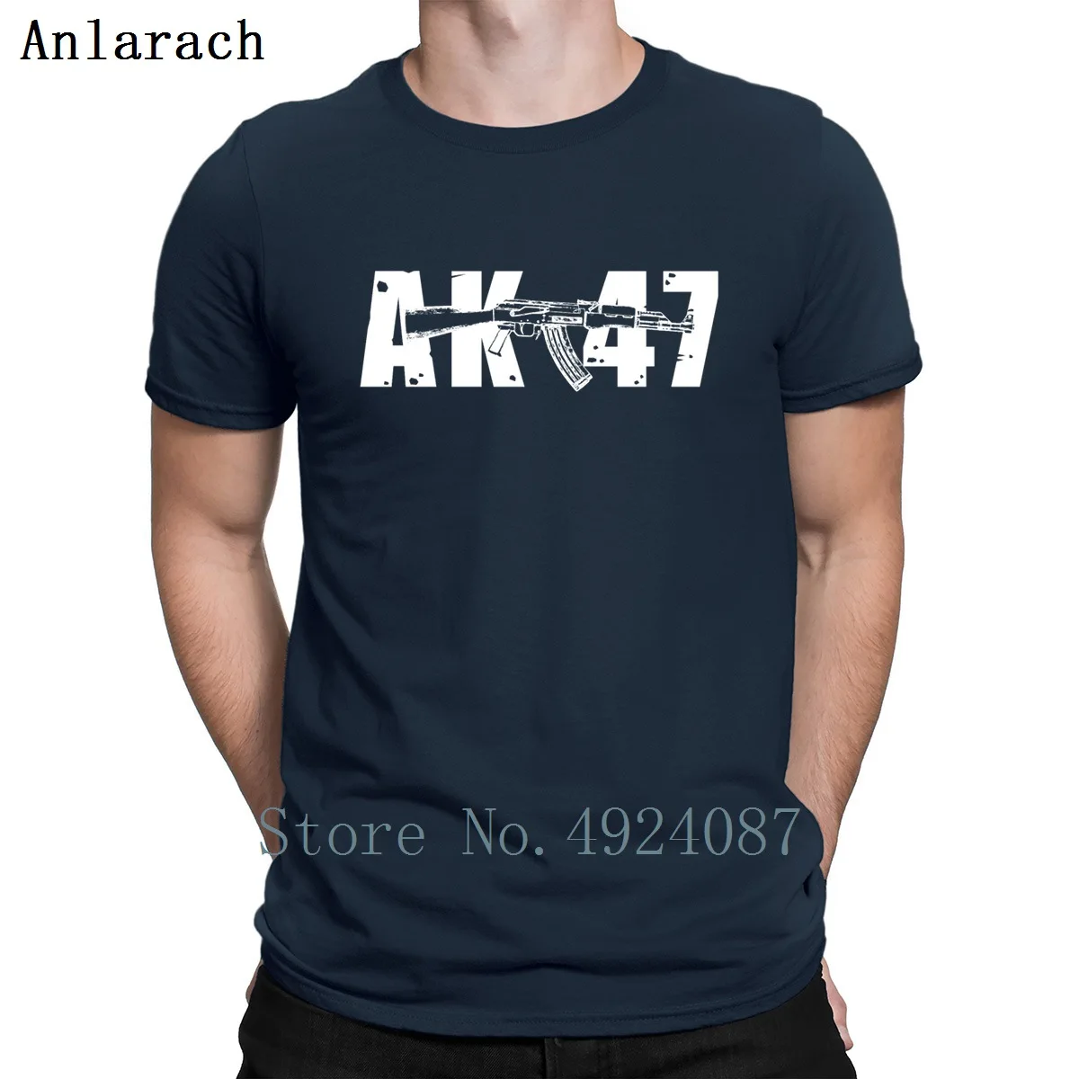 Ak47 Kalashnikov Rifle Gun Rights T Shirt Famous Unique Summer Style Newest Black O Neck Create Great Top Tee | Мужская одежда