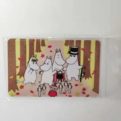 7 Moomin, новинка, наклейка на автобус, карточку, игрушка, наклейка, малыш, Муми, мультяшная наклейка, милый финский персонаж, наклейка на телефон, приятный цвет, наклейка - Цвет: 7