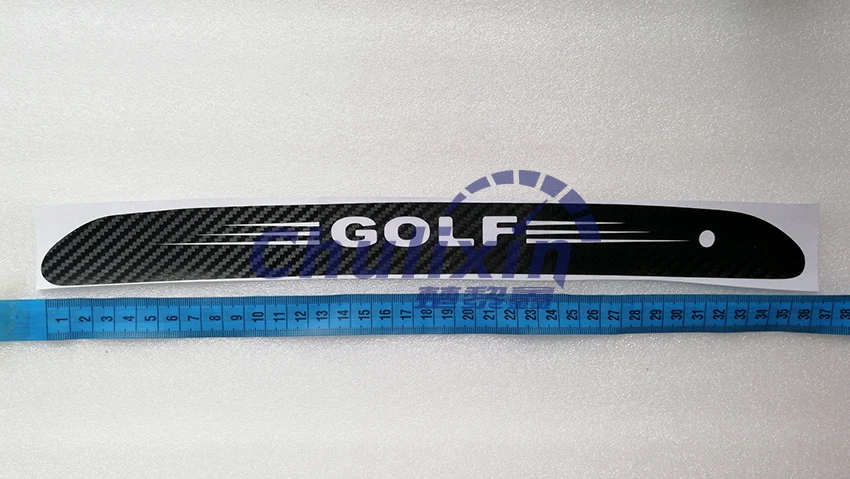 style 2 GOLF Наклейки и наклейки из углеродного волокна с высоким креплением стоп-сигнал, светильник для автомобиля, Стайлинг для Фольксваген Гольф 6 7 MK6 MK7 POLO Tiguan - Название цвета: style 2 GOLF