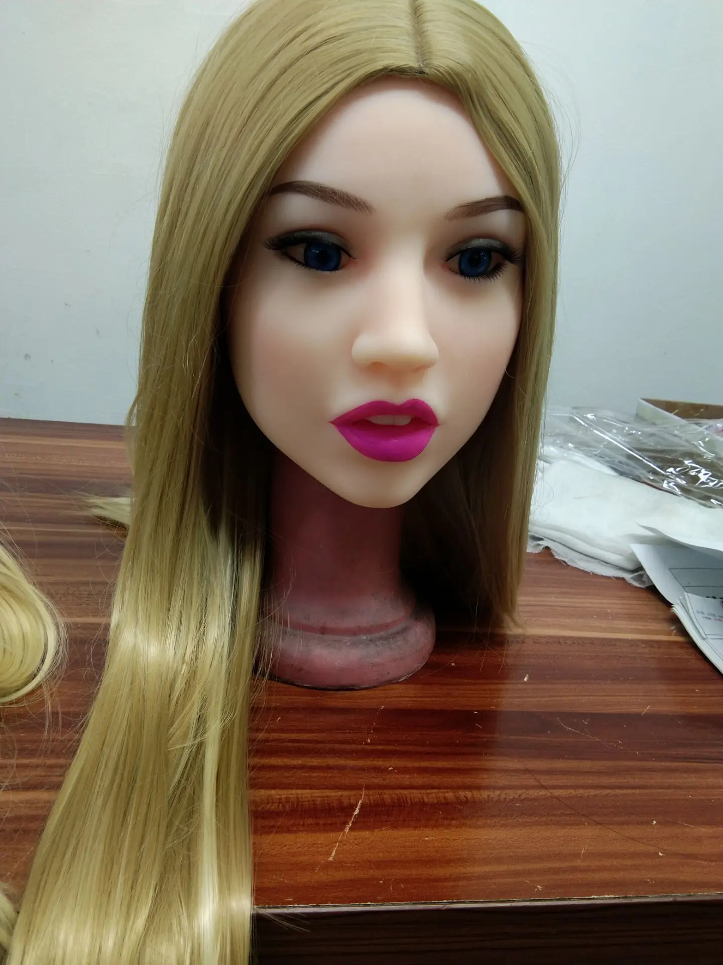 Кукла для орального секса 63 # Реалистичная силиконовая голова любви|sex doll head|oral sex