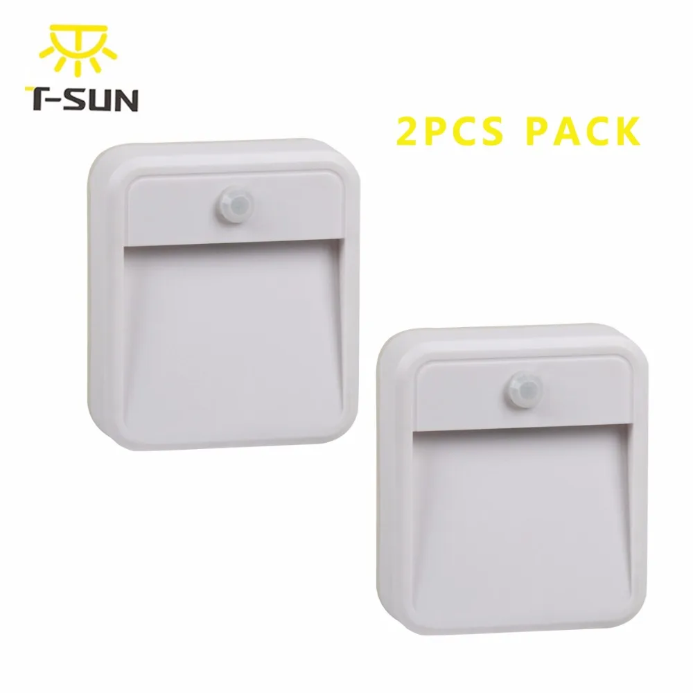 2 шт. в упаковке светодиодный датчик движения ночник беспроводной настенный