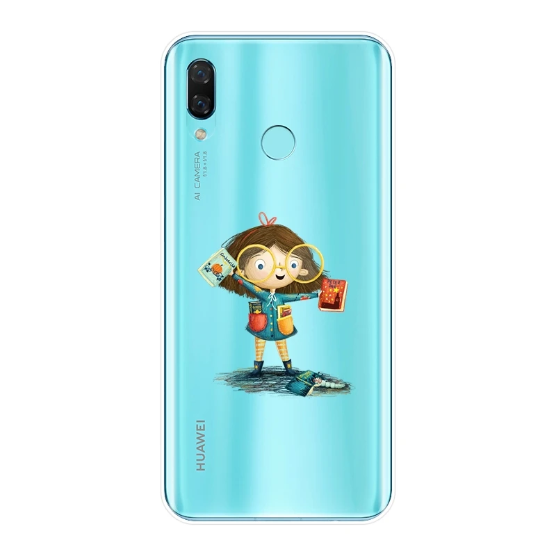 Мягкий чехол для телефона Huawei Nova 2i 2 Lite Plus 3 3I 3E силиконовый Smart 2017 | Мобильные