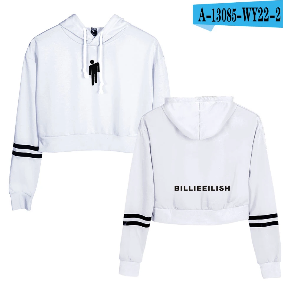 Billie Eilish, новинка, худи, Женская толстовка, одежда с капюшоном, Харадзюку, худи с принтом, уличная одежда, топ размера плюс, толстовки, повседневные - Цвет: white