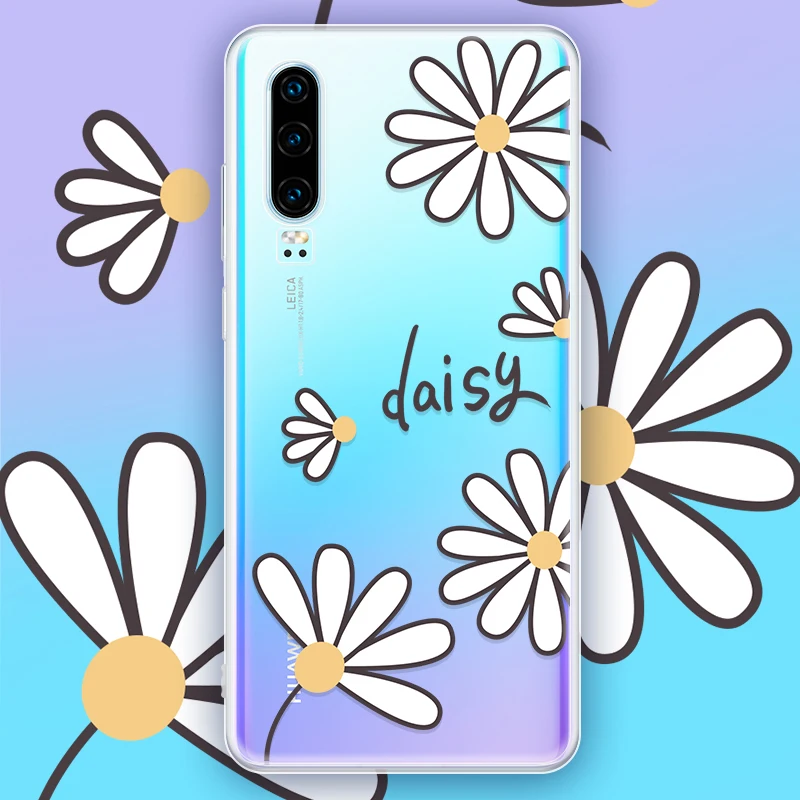 Силиконовый чехол для Honor 9i 10 Lite 8X для huawei P20 P30 Pro Lite, мягкий ТПУ чехол, цветочный узор, листья, кактус, сердце, фрукты, чехол s