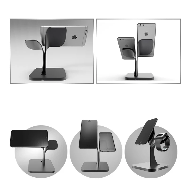 Подставка для мобильного телефона с микро присоской настольный держатель