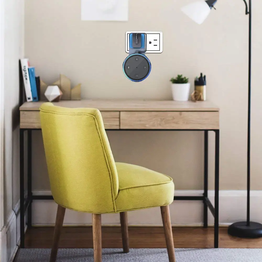Розетка настенная Вешалка Подставка Amazon Echo Dot 2 поколения другие круглые голосовые ассистенты решение Smart Alexa домашние колонки