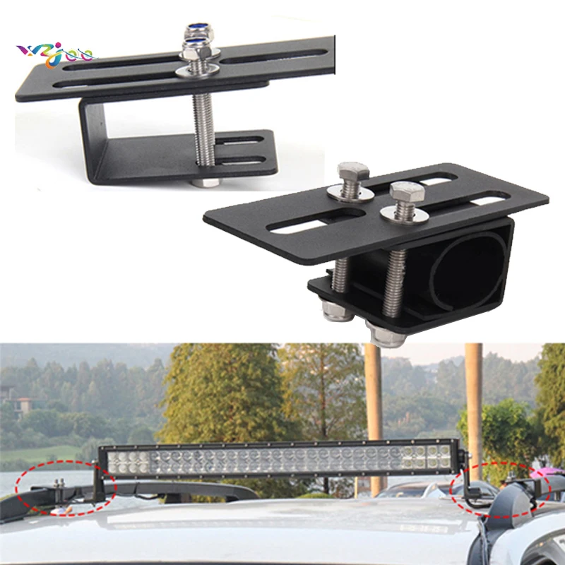 2 шт. Автомобильный багажник на крышу светильник кронштейн перекладина Чемодан