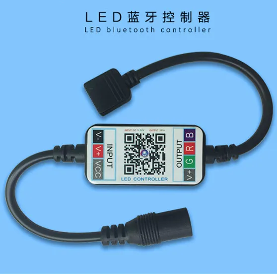 

Светодиодный контроллер bluetooth rgb/rgbw; Вход DC5-24V; Выход 3а * 4CH