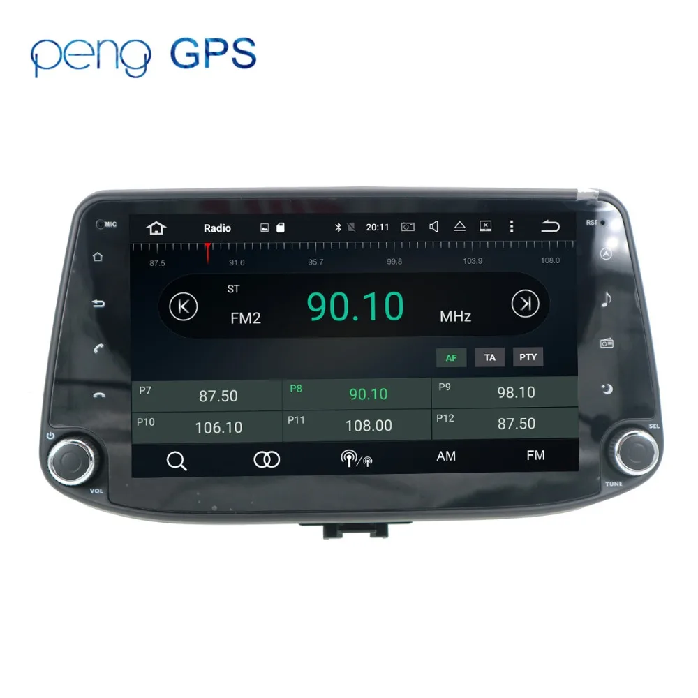 Автомобильная магнитола на Android 8 0 7 1 стереомагнитола для Hyundai I30 2017 2018 без