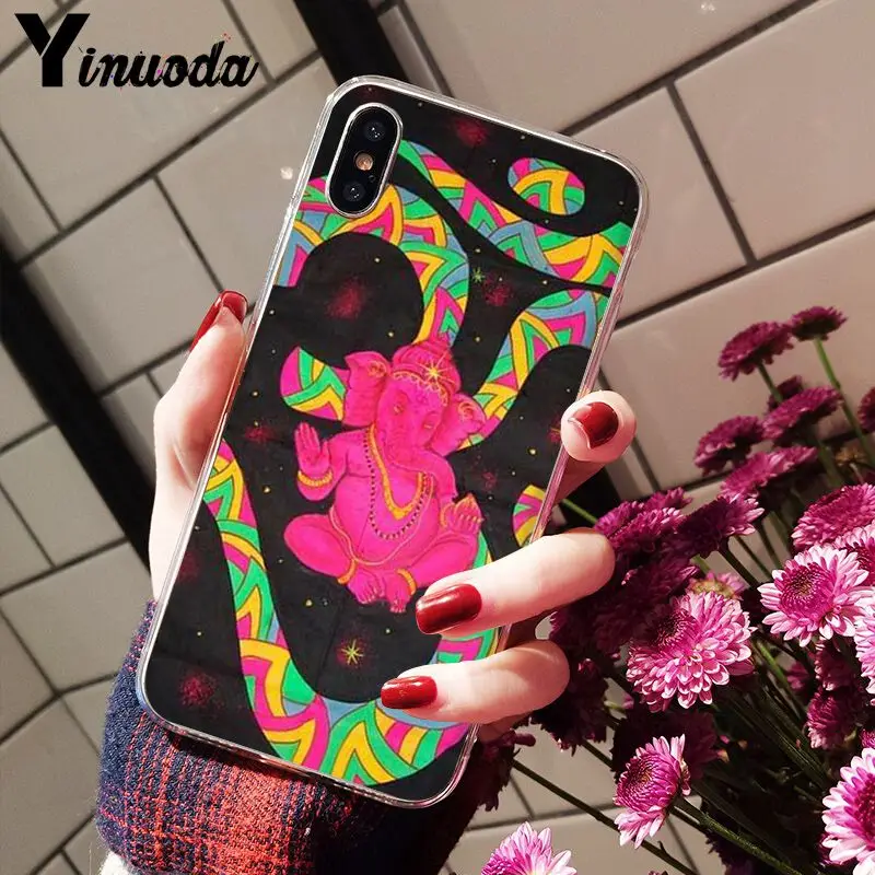 11pro MAX Aum Om Yoga Мягкий силиконовый прозрачный чехол для телефона iPhone X XS 6 6s 7 7plus 8 8Plus 5