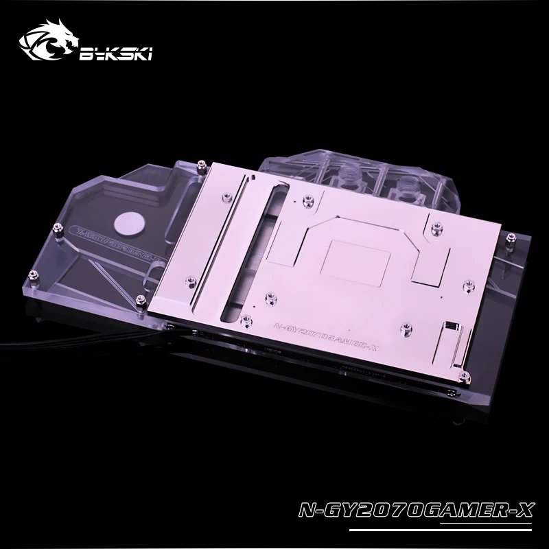 Bykski полное покрытие GPU водоблок для GALAX GEFORCE RTX 2070 геймерская графическая