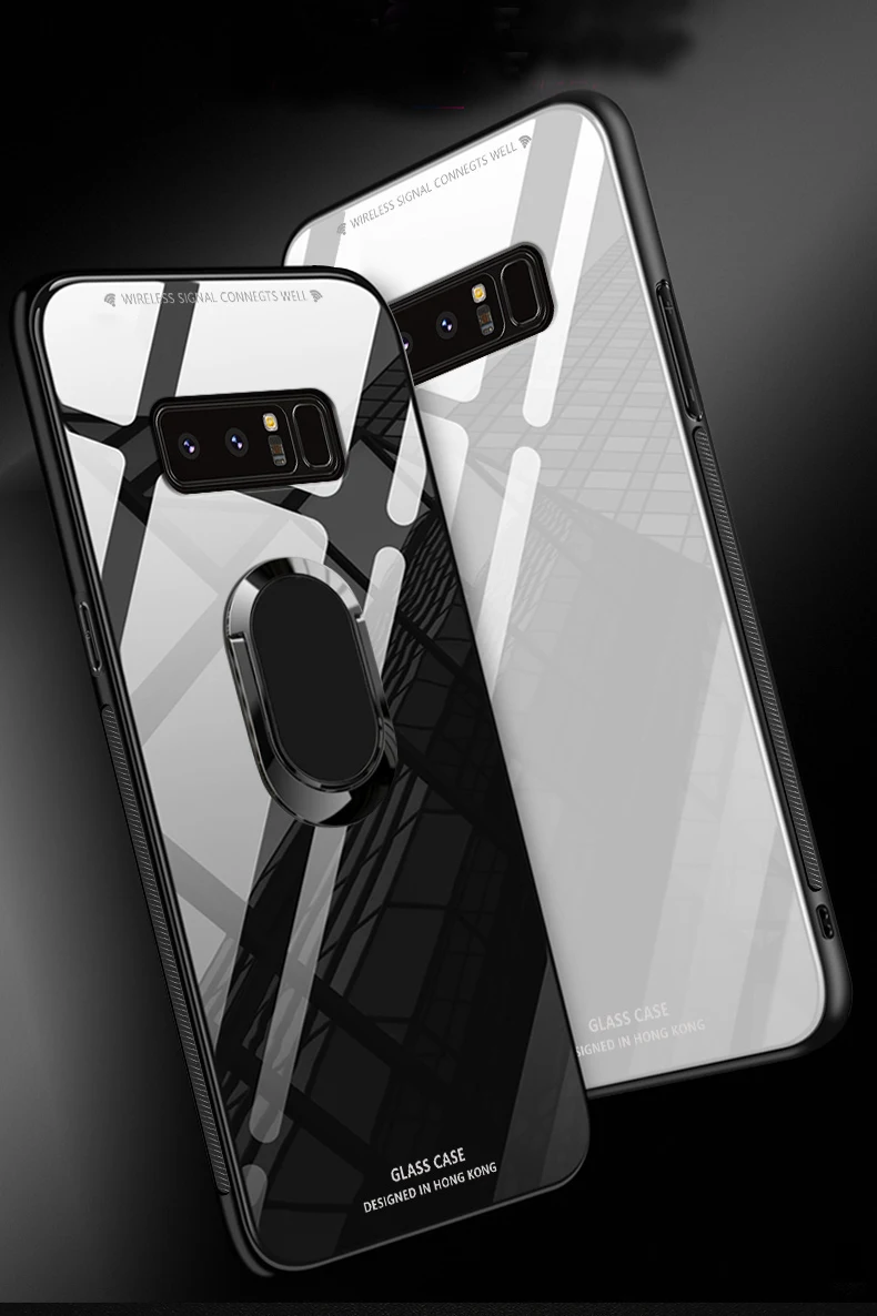 Чехол для Samsung Galaxy Note 10 8 9 S20 S10 S9 S8 Plus s7 Edge стеклянный чехол A50 A70 A40 A30 A20 A10 A6 A8 Lite
