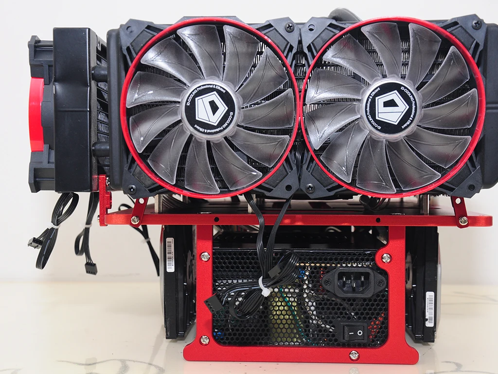 8 мм Алюминиевый ПК тестовый стенд воздуха открытый корпус Obt1 BC1 ITX MATX ATX FlexATX Mini E