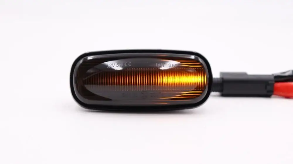 

Niscarda, 2 шт., янтарный, динамический, светодиодный, боковой, габаритный фонарь для Land Rover Discovery 2 1999-2004, Defender Freelander 1 2002-2005