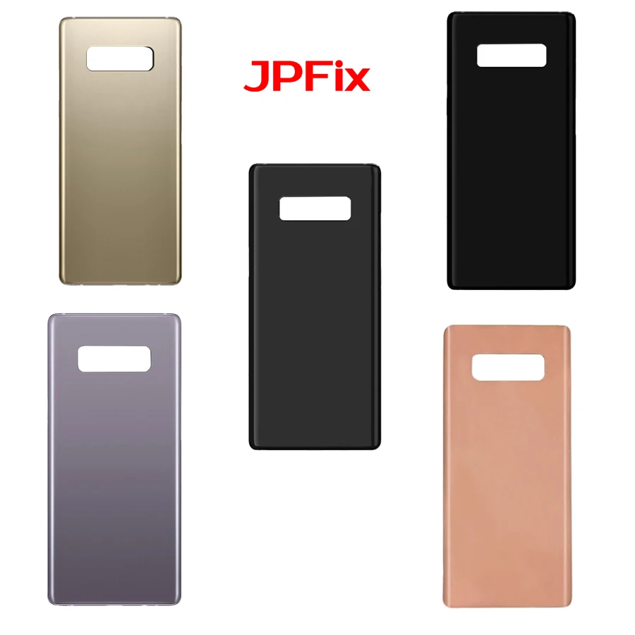 JPFix для Samung Galaxy Note8 N950 N950F N9500 Задняя стеклянная крышка батарейного отсека Корпус с