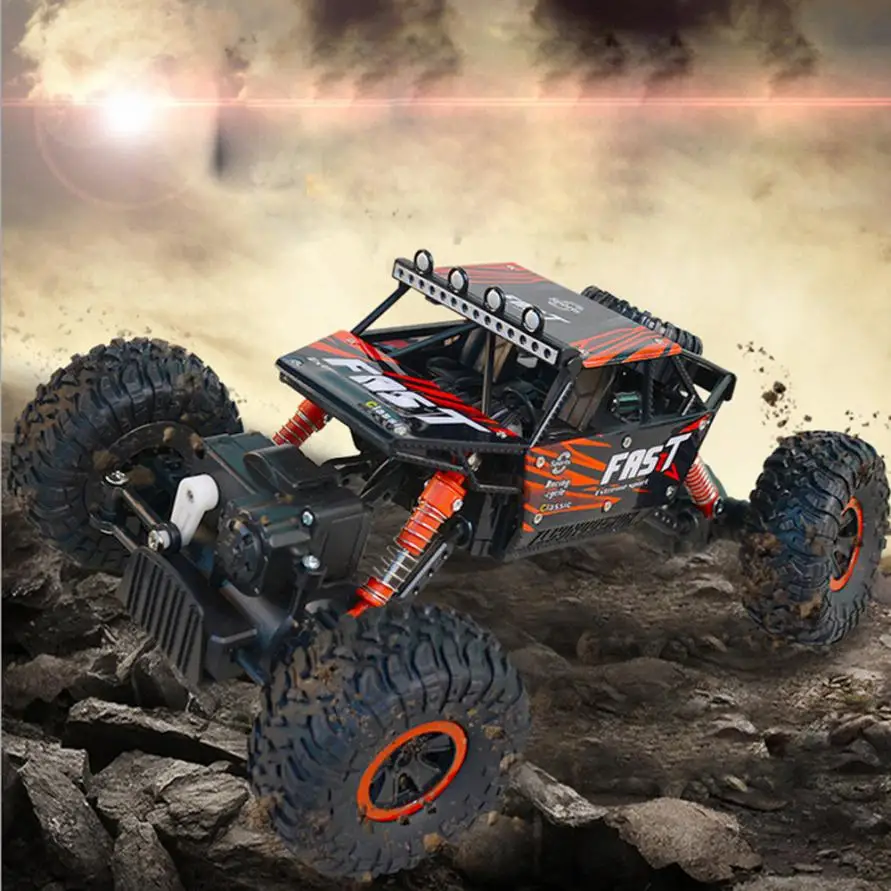 RC автомобиль 4WD монстр грузовик внедорожник 2 4G пульт дистанционного управления