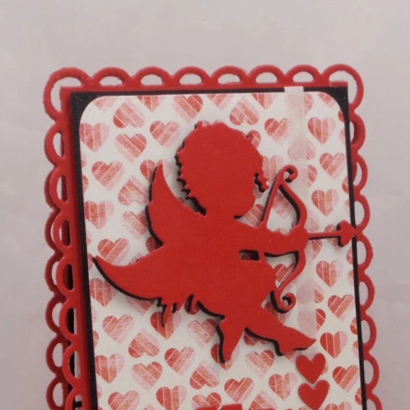 Love Goddess Son Cupid Scrapbooking Dies Metal Embossing DIY Paper Card Album Making Handicraft Stencil Template Decoration | Дом и сад