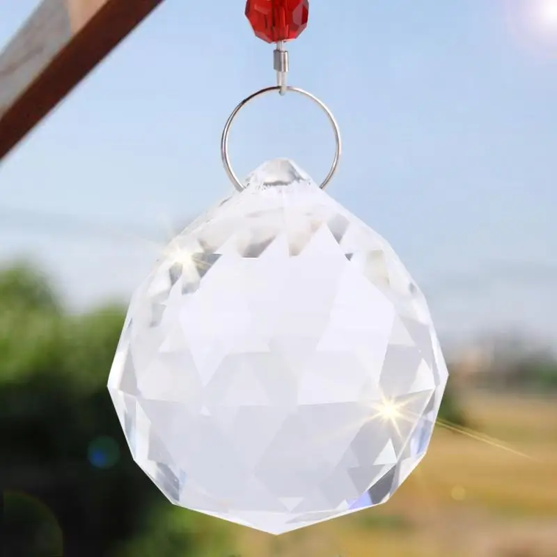 DIY Радуга ручной работы дома сад окно Висячие ремесла украшения хрустальный шар