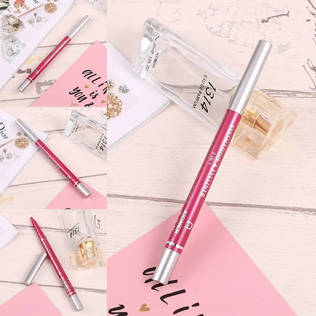 2 in 1 Long Lasting Highlight Rotating 1.2g Eyeliner Eyeshadow Eye Makeup Tool 14 Colors |