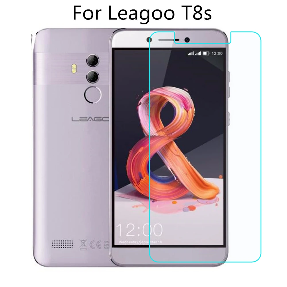 Пленка из закаленного стекла для Leagoo T8s 5 &quotЗащитная пленка переднего премиум