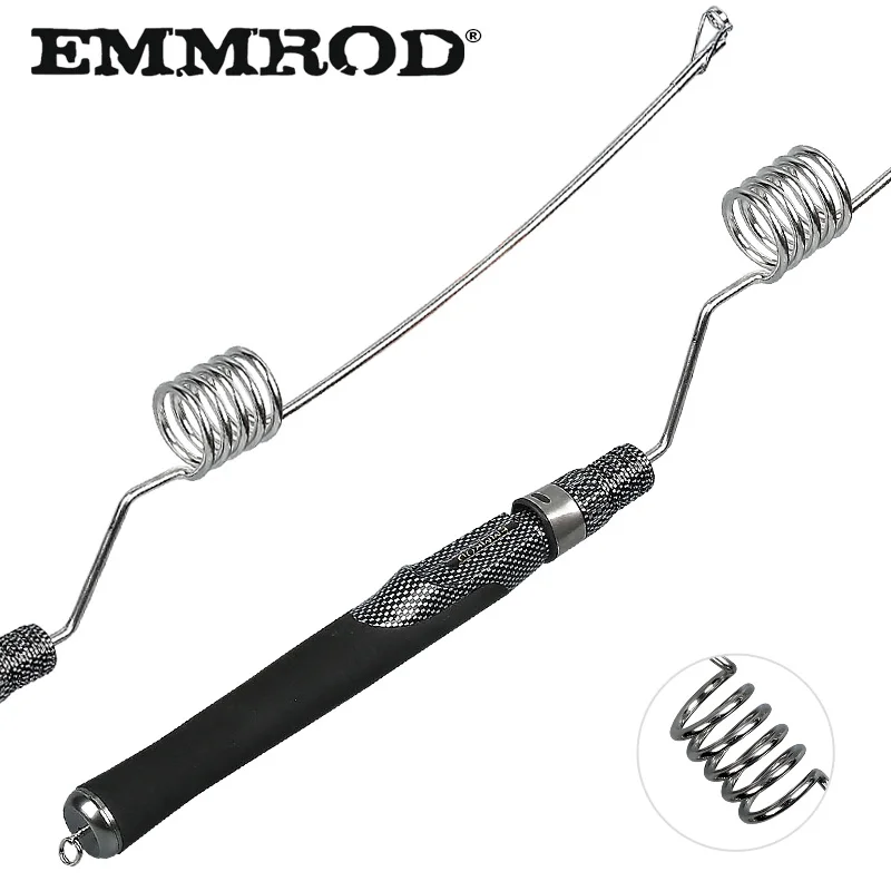 EMMROD мини портативный карманный 55 см нержавеющая сталь морская Удочка ультра