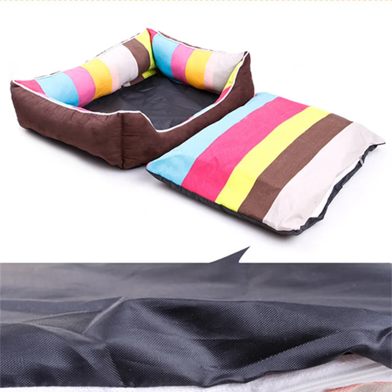 Removable Soft Sleeping Pet Bed Washable Dog House For Large Warm Kneel Supplies Convenient product All Season | Дом и сад