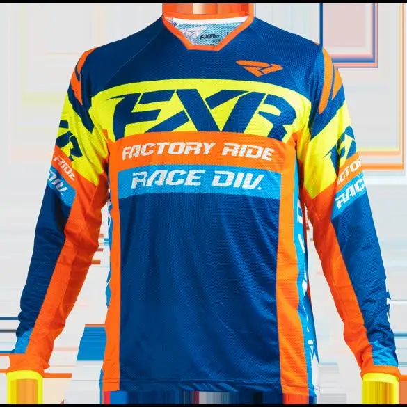 

NEW 2019 FXR MOTO GP Motorcycle Jerseys Moto XC Motorcycle GP XC BMX DH MTB T Shirt Clothes Mountain Bike Motocross Jersey