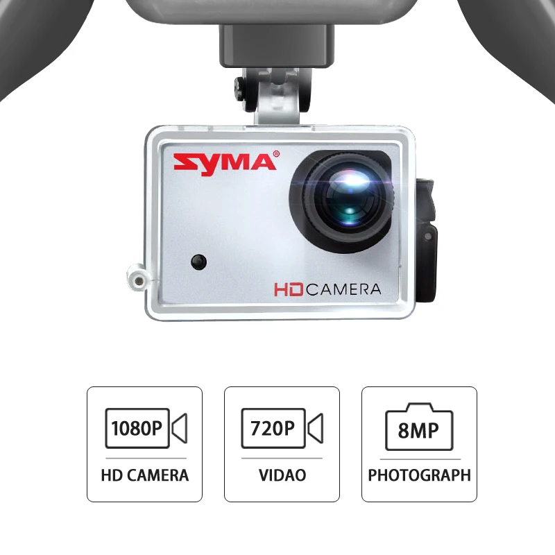 SYMA X8HG RC Квадрокоптер контроллер Дрон видео с камерой 8MP HD 2 4G 4CH вертолет пульт