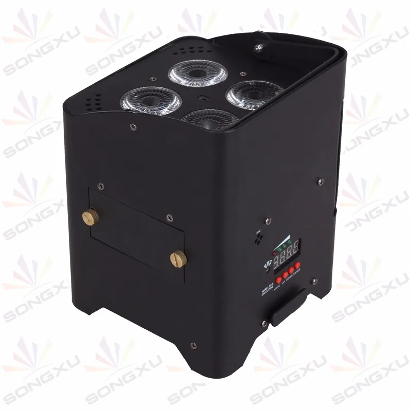 Songxu 10 шт./лот 4x15 Вт 5in1 RGBWA Беспроводной Батарея питанием led par света/sx-wbpl0415