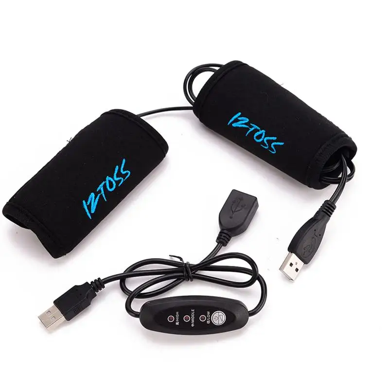 Пара мотоциклетных велосипедных USB электрических горячих грелок ручка
