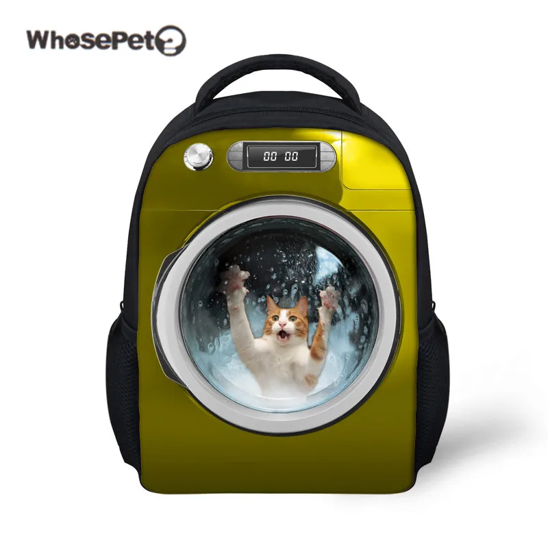 WHOSEPET Kawaii Cat школьный рюкзак для детей сумка малыша Девочки портфель мальчика