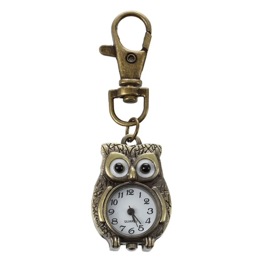 Стандартные часы с брелоком в форме Совы 37x24 мм|clock keyrings|clock keychainsshape |