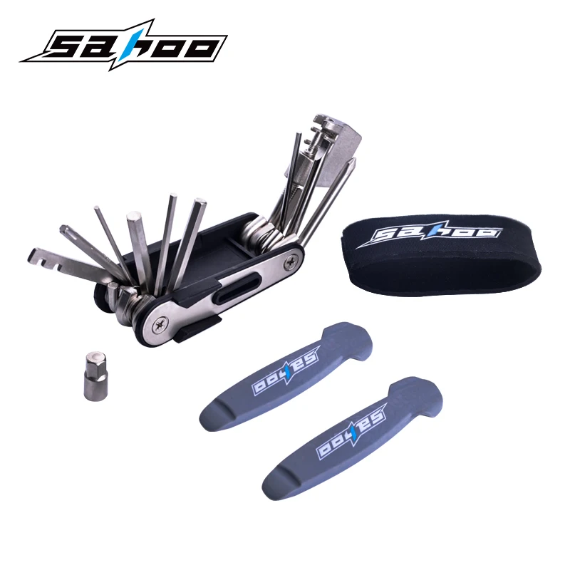 Sahoo 14 в 1 горный велосипед инструмент портативный мини ремонта велосипеда